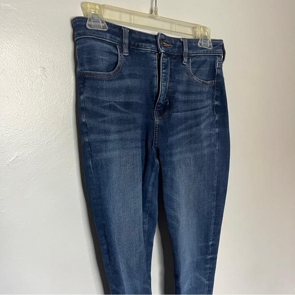 American Eagle Outfitters Navy Skinny Jeans - Picture 3 of 12